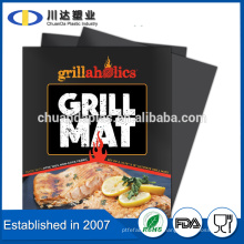 Taizhou Fábrica OEM Service PTFE Non-stick churrasco Grill Mat Reutilizável Teflon Cozinhar Folhas Qualidade Escolha